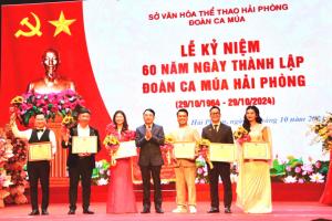 Kỷ niệm 60 năm Ngày thành lập Đoàn Ca Múa Hải Phòng