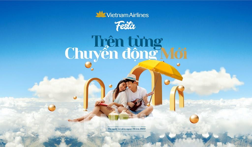 Thúc đẩy trải nghiệm sản phẩm số tại Vietnam Airlines Festa từ 22