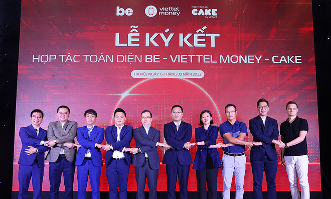 Viettel Money hợp tác toàn diện với Cake by VPBank và Be để tối ưu trải nghiệm người dùng